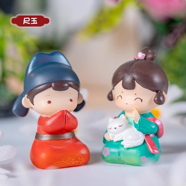 青梅竹馬系列擺件