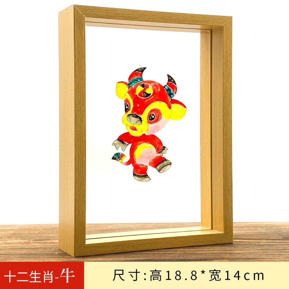 皮影立體大號(hào)禮盒