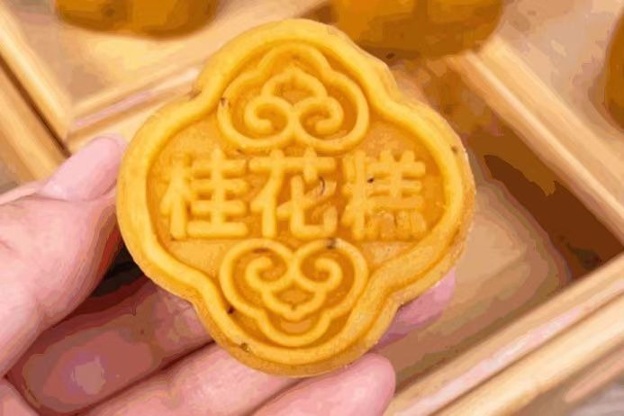 塞上天嬌長(zhǎng)安風(fēng)味桂花糕 8枚分享裝