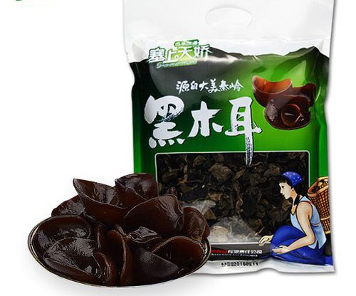 塞上天嬌秦嶺黑木耳 無添加干貨 家庭烹飪餐飲專用