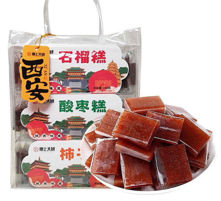 塞上天嬌石榴酸棗柿子糕